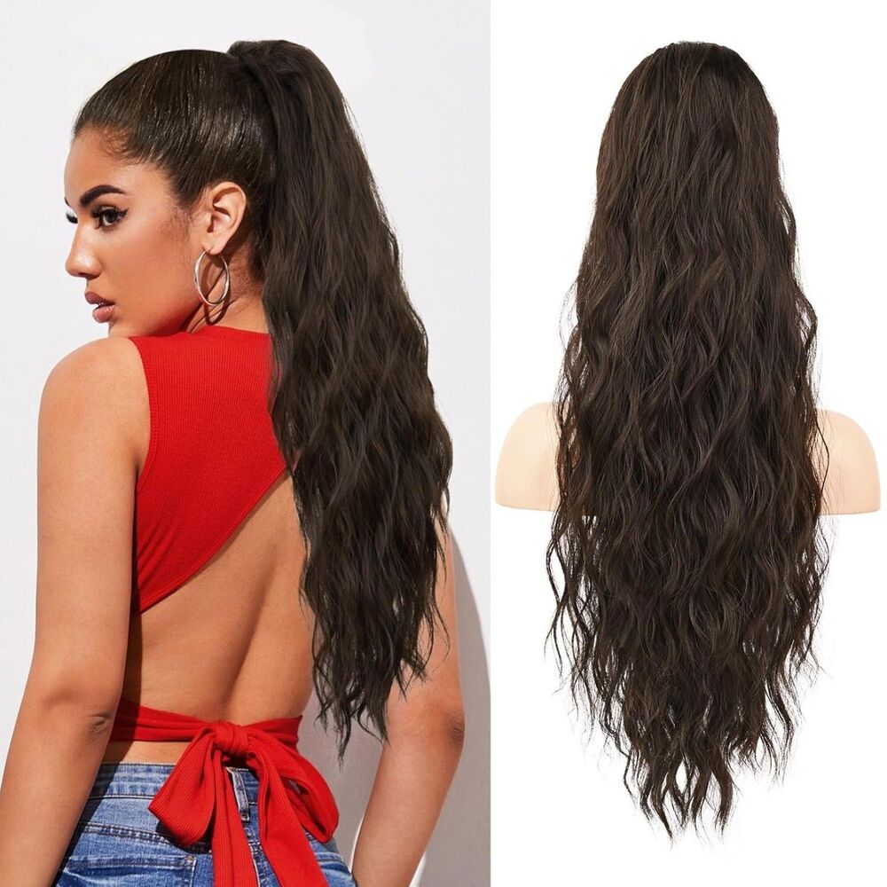 26 Inch Drawstring Ponytail Hair, 18B-203H001